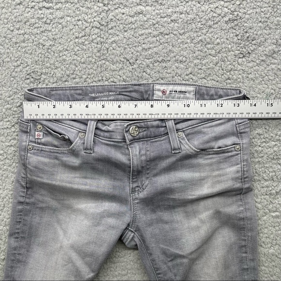 AG ADRIANO GOLDSHMEID SKINNY LEGGING ANKLE JEANS SIZE 25R - Picture 5 of 14